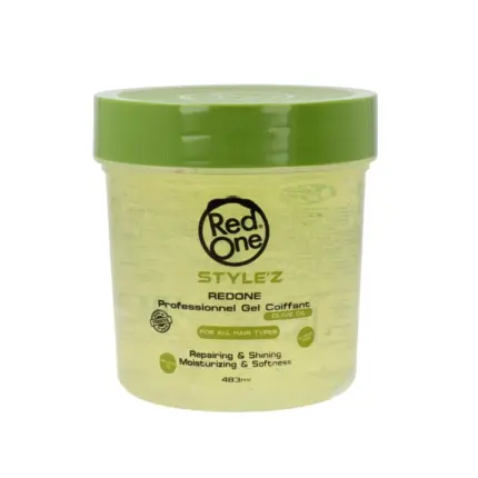 Red One Style'Z Hair Gel Fijador Aceite De Oliva 483ml